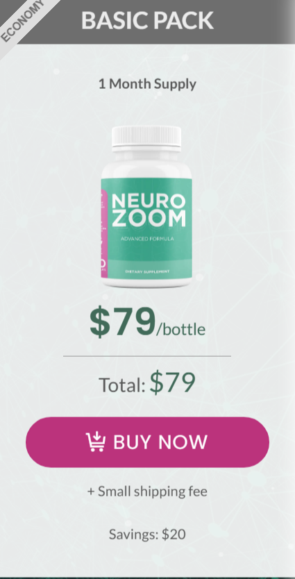 Neurozoom 1 Bottle